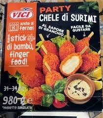 Vici Chele Di Surimi Granchio Gr 980