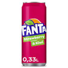 Fanta Strawberry   Kiwi Lattina Cl 33
