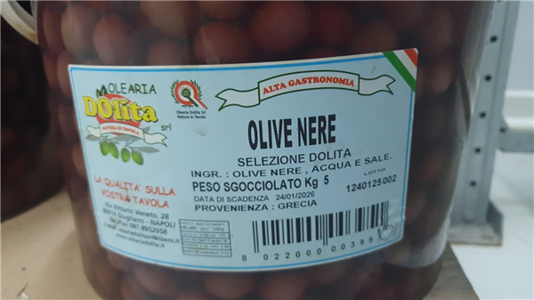 Dolita Olive Den Nere  Secchio Kg 5