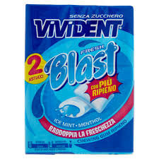 Perfetti Vivident Fresch Blast 2x30