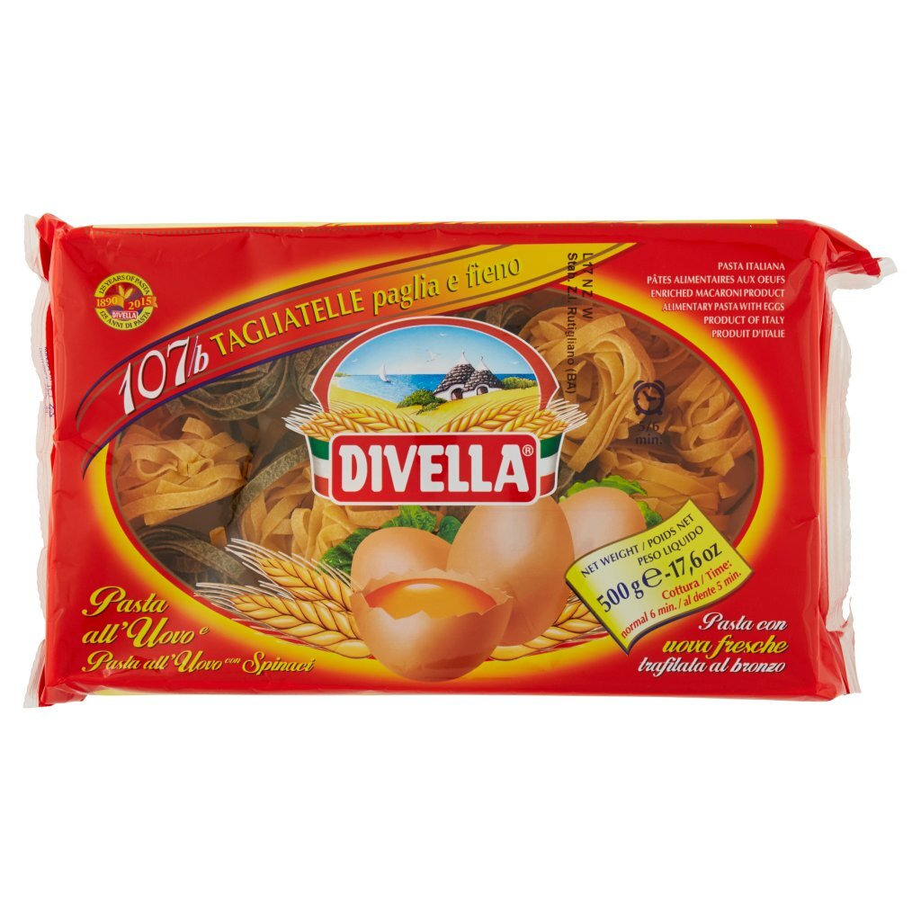 Divella Paglia E Fieno All Uovo N  107 B