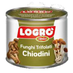 Logro Funghi Chiodini Gr 180 Latta