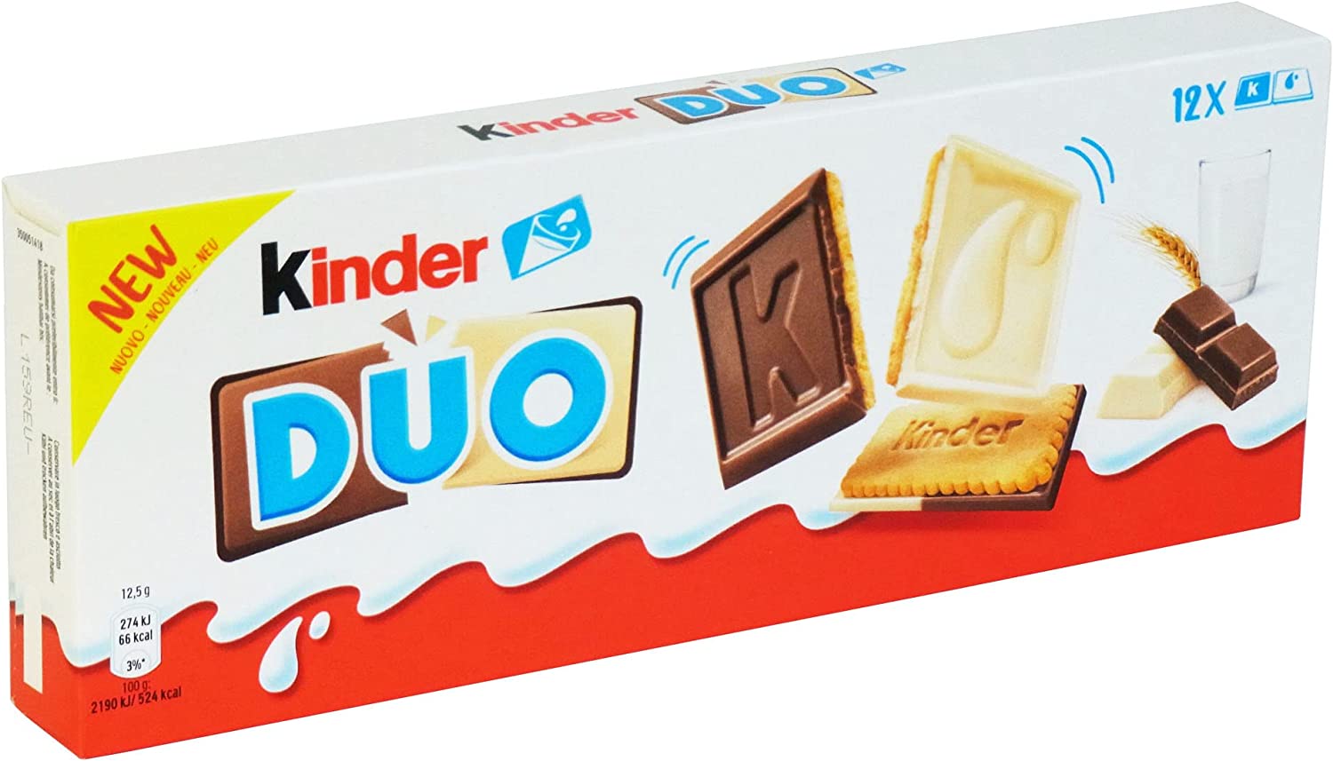 Ferrero Kinder Duo Biscotti Gr. 150