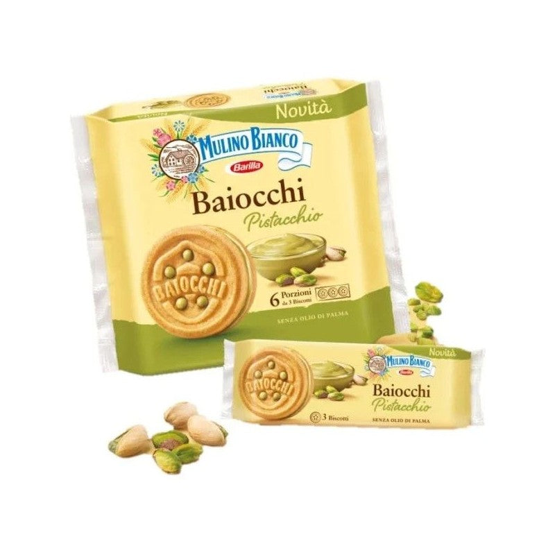 Mulino Bianco Baiocchi Pistacchio Gr 168