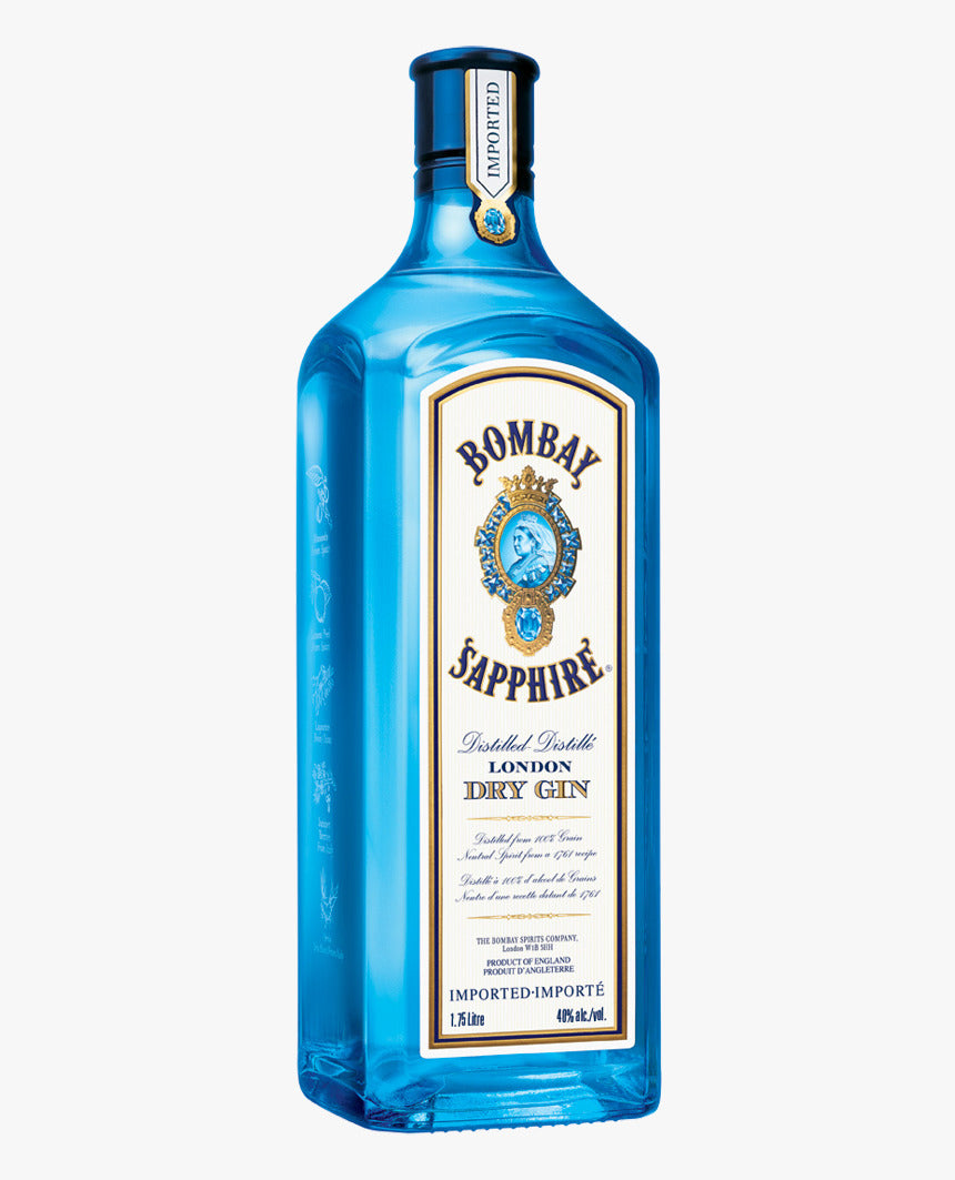Bombay Sapphire Gin 40   Vol Celeste Cl