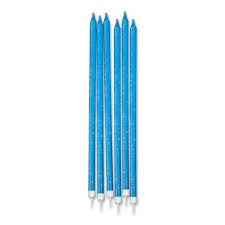 Candeline Party Candles Da Pz 4 Celeste