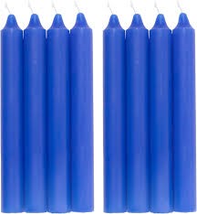 Candeline Decorative Da Pz 8 Blu