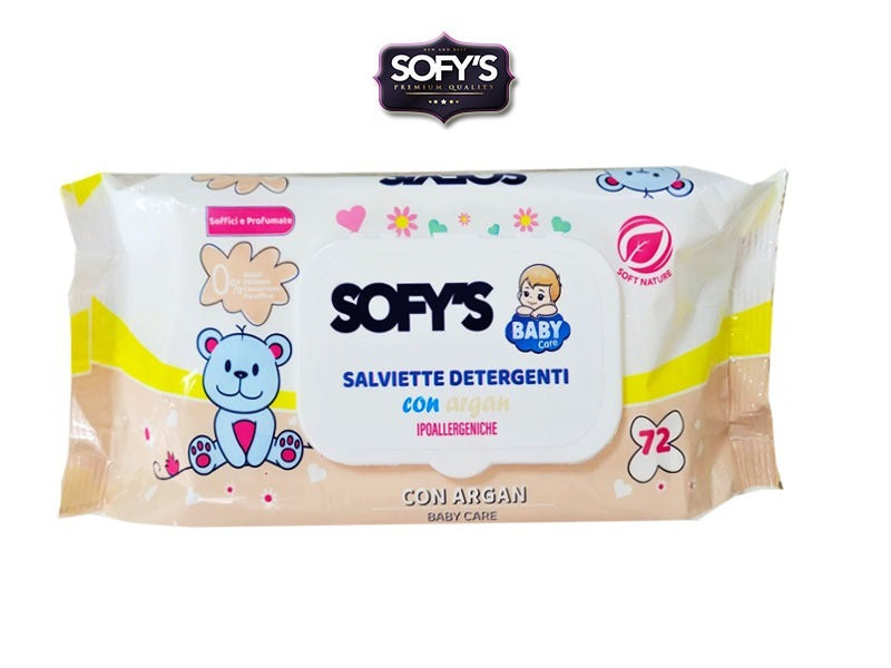 Sofy Salviettine Baby 72pz Argan