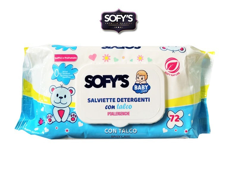 Sofy Salviettine Baby 72pz Talco