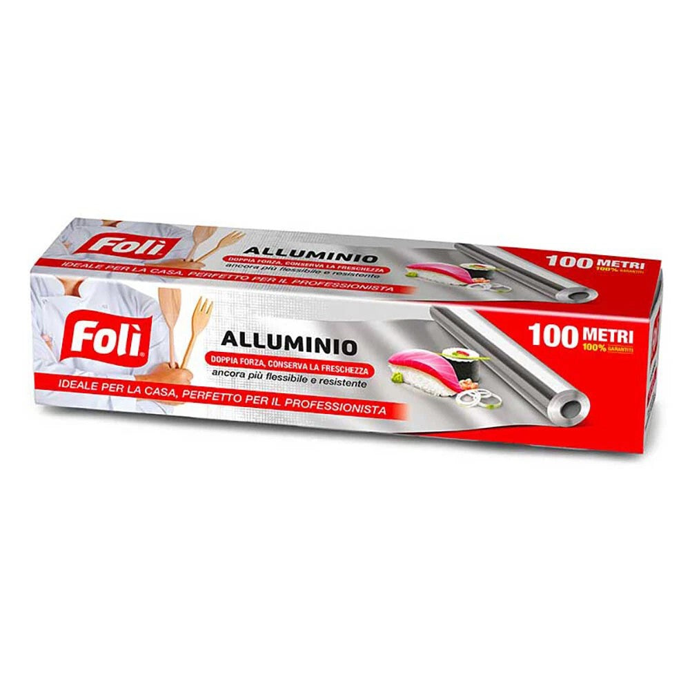 Foli Rotolo Alluminio Mt 100