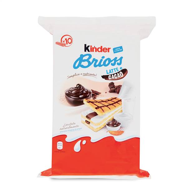 Ferrero Kinder Brioss Latte Cacao Gr 280