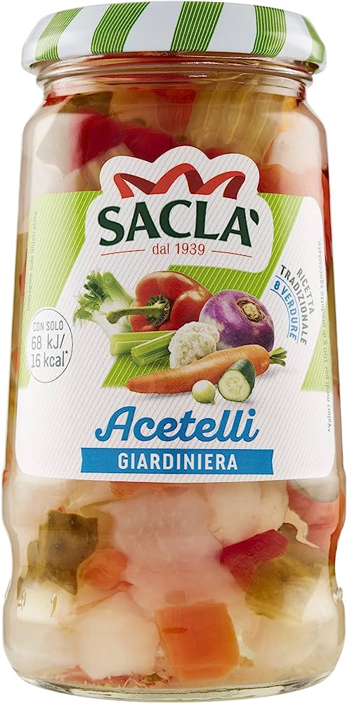 Sacla Acetelli Giardiniera Gr 290