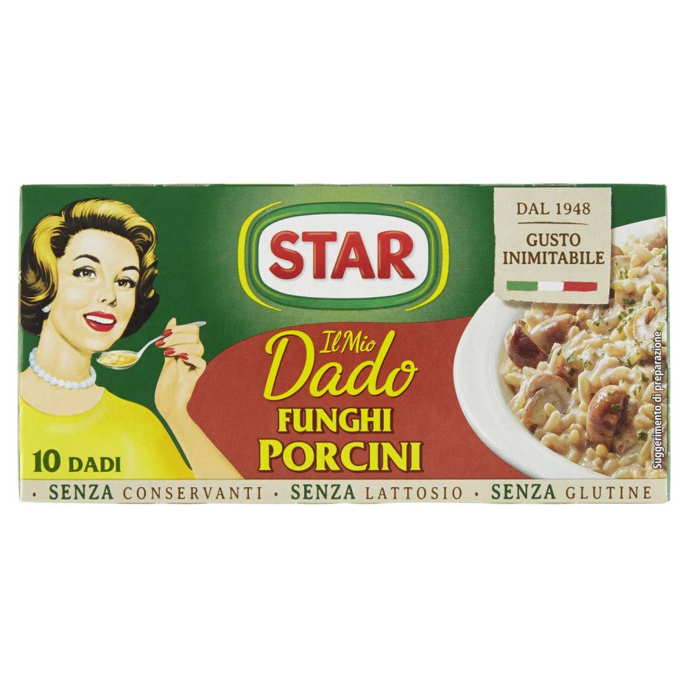 Star Dado X10 Funghi Porc  Cubi Gr 110