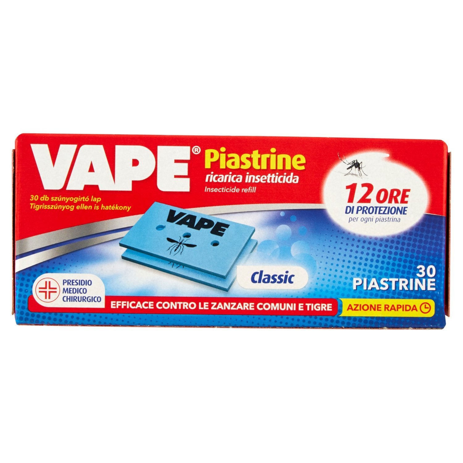 Vape Piastrine Classico Ricarica Zanzare