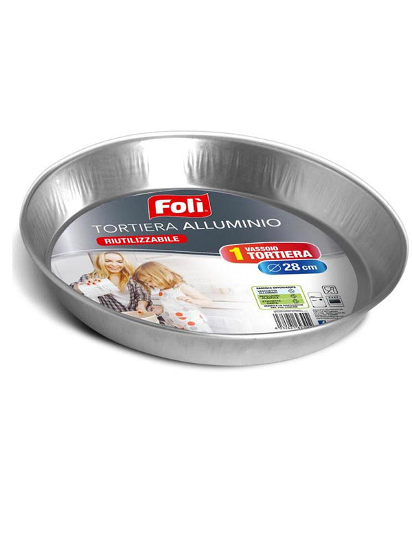 Foli Tortiera Riutilizz Diametro 28 Pz 1