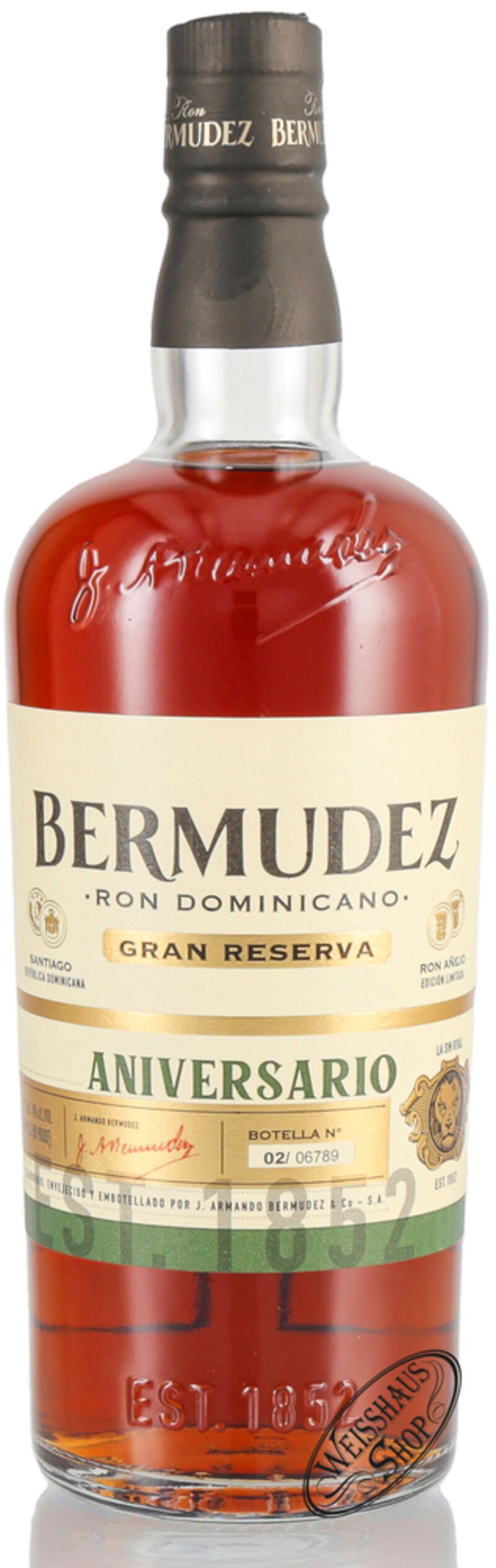 Bermudez Ron Aniversario 1852 Cl 70 Ast