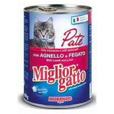 Migliorgatto Pate  Agne Fegato 400 Gr