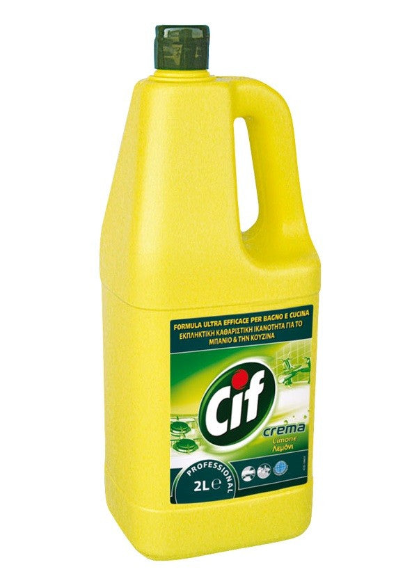 Cif Professional Crema Limone Lt 2